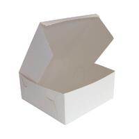 Cake Box White 12x12x5 Inch Ecotech