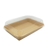 Deli Tray Double Coated Kraft #1