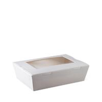 Lunch Box Medium White with Window