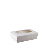 Lunch Box Extra Small White with Window