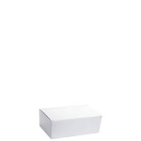 Snack Box Small Plain White