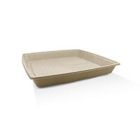 Sugarcane Platter Unbleached 16 Inch