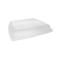 RPET Anti-Fog Lid To Suit 16 Inch Sugarcane Platter