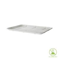 Sugarcane Produce & Meat Tray 10.52x8.5 Inch