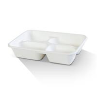 Sugarcane Tray 4 Compartment