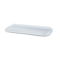 Sugarcane Tray RPET Lid To Suit 2&3 Compartment