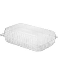 Plastic Clearview Salad Pack with Hinged Lid Super Large