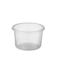 Portion Control Plastic Container Round 100ml