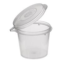 Portion Cup with Hinged Lid 30ml (1oz)