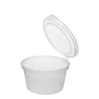 Portion Cup with Hinged Lid 40ml (1.5oz)