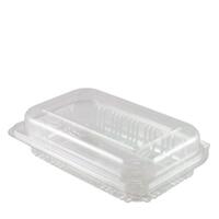 Plastic RPET Salad Pack with Hinged Lid Super Large