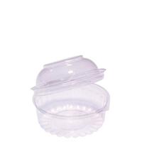 Plastic Shobowl with Dome Hinged Lid 12oz