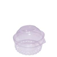 Plastic Shobowl with Dome Hinged Lid 8oz