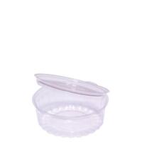 Plastic Shobowl with Flat Hinged Lid 8oz