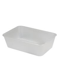 Container PP Freezer Grade Translucent Takeaway Rectangular 650ml