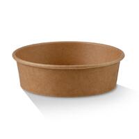 Salad Bowl PLA Coated 16oz (473ml) Kraft