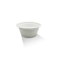 Sugarcane Portion Cup White 60ml (2oz)