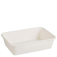 Sugarcane Container Rectangular 500ml