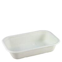 Sugarcane Container Rectangular 750ml