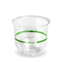 Clear Plastic Tumbler Biocup 360ml 