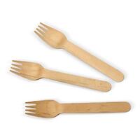 Wooden Fork Coated 160mm