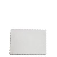 Placemat White Embossed 238x338mm