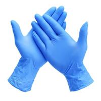 Gloves Nitrile Powder Free Blue Medium