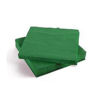 Dinner Napkins QTR Fold 2 Ply Dark Green