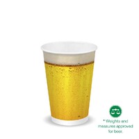 Paper Cold Beer Cup 420ml / 14oz (BioPak) 