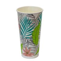 Paper Cold Cup M/Colour 22oz