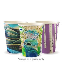 Paper Hot Cup PLA Single Wall Art Series 12oz (BioPak) 