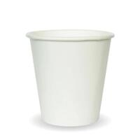 Paper Hot Cup PLA Single Wall White 6oz