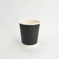 Paper Hot Cup PLA Double Wall Black 8oz