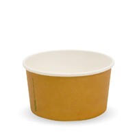 Ice Cream Cup Brown 5oz (BioPak) 