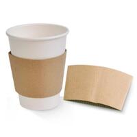 Coffee Sleeve Kraft 12/16oz (90mm dia)