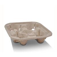 Carry Tray 4 Cup Pulp