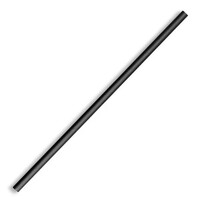 Paper Straw Regular Black 6x197mm (BioPak) 