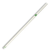 Paper Straw Regular White 6x197mm (BioPak) 