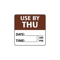 Thursday 35mm Square Use By Removable Roll/1000