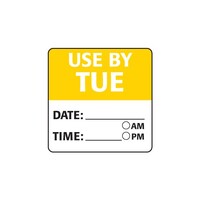 Tuesday 35mm Square Use By Removable Roll/1000