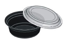 Round Plastic Containers